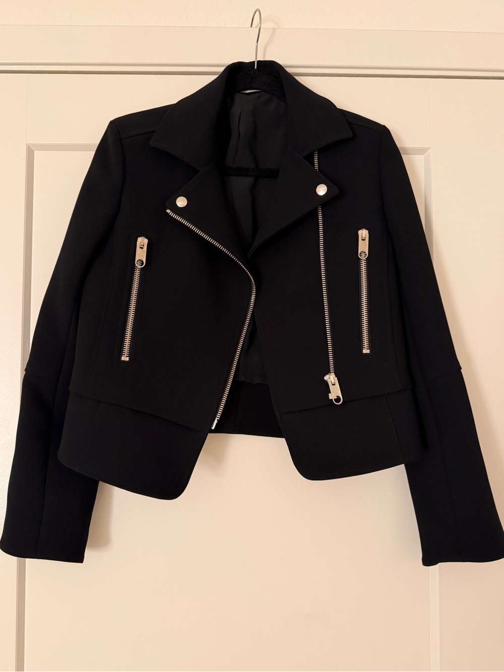 Balenciaga structured biker jacket